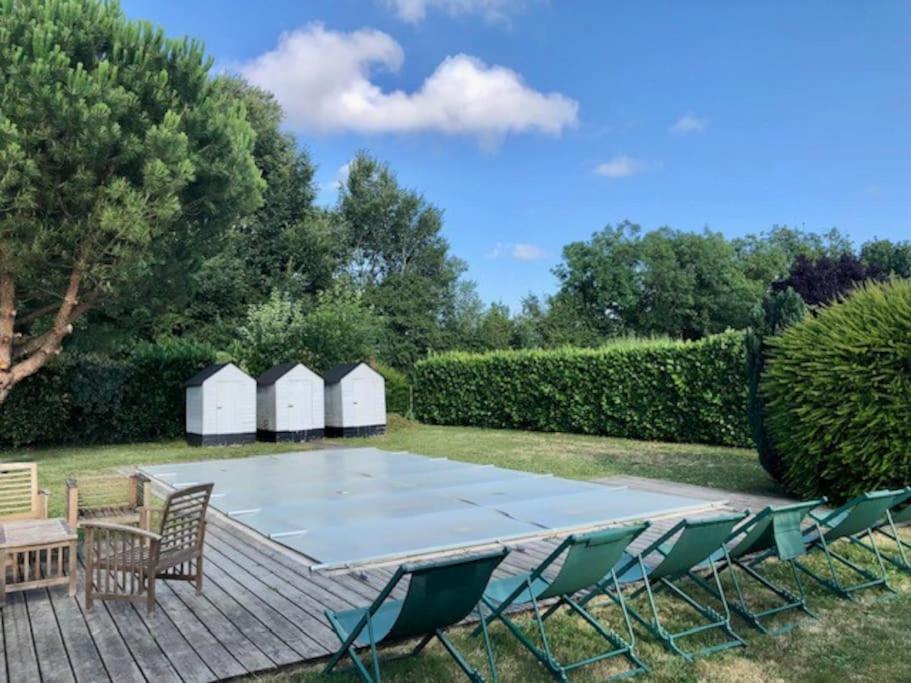Maison Vendeenne A 5 Min Du Bord De Mer Saint-Hilaire-la-Forêt Exteriör bild